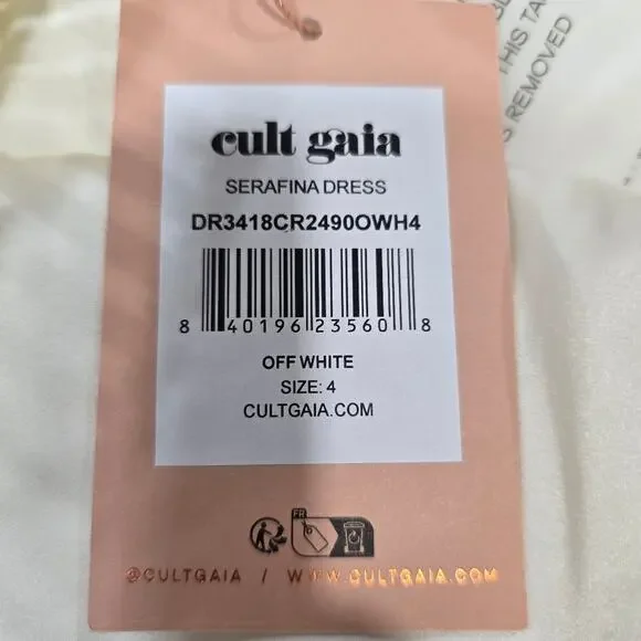 Cult Gaia Serafina Dress in Off White - Picture 10 of 14